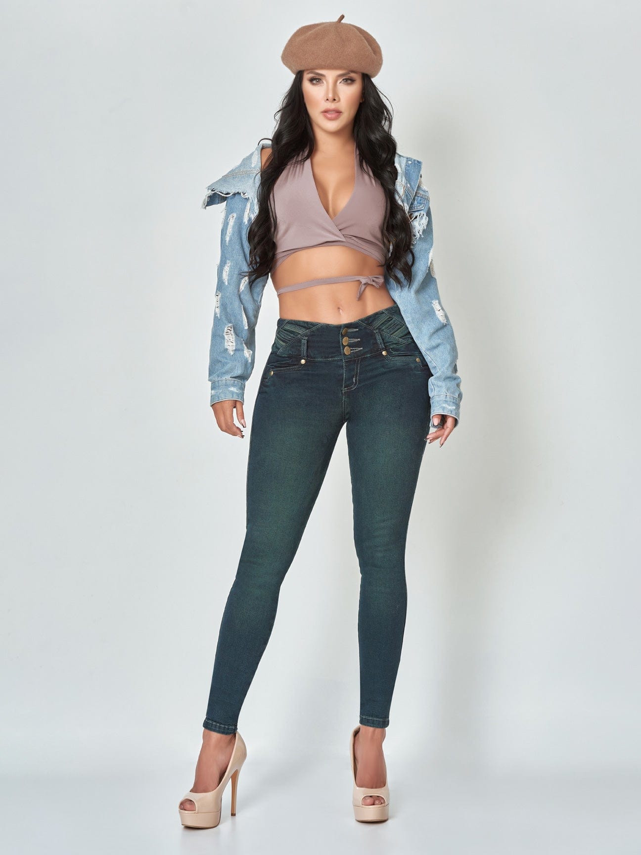 Leannica Butt Lift Skinny Jeans 2036