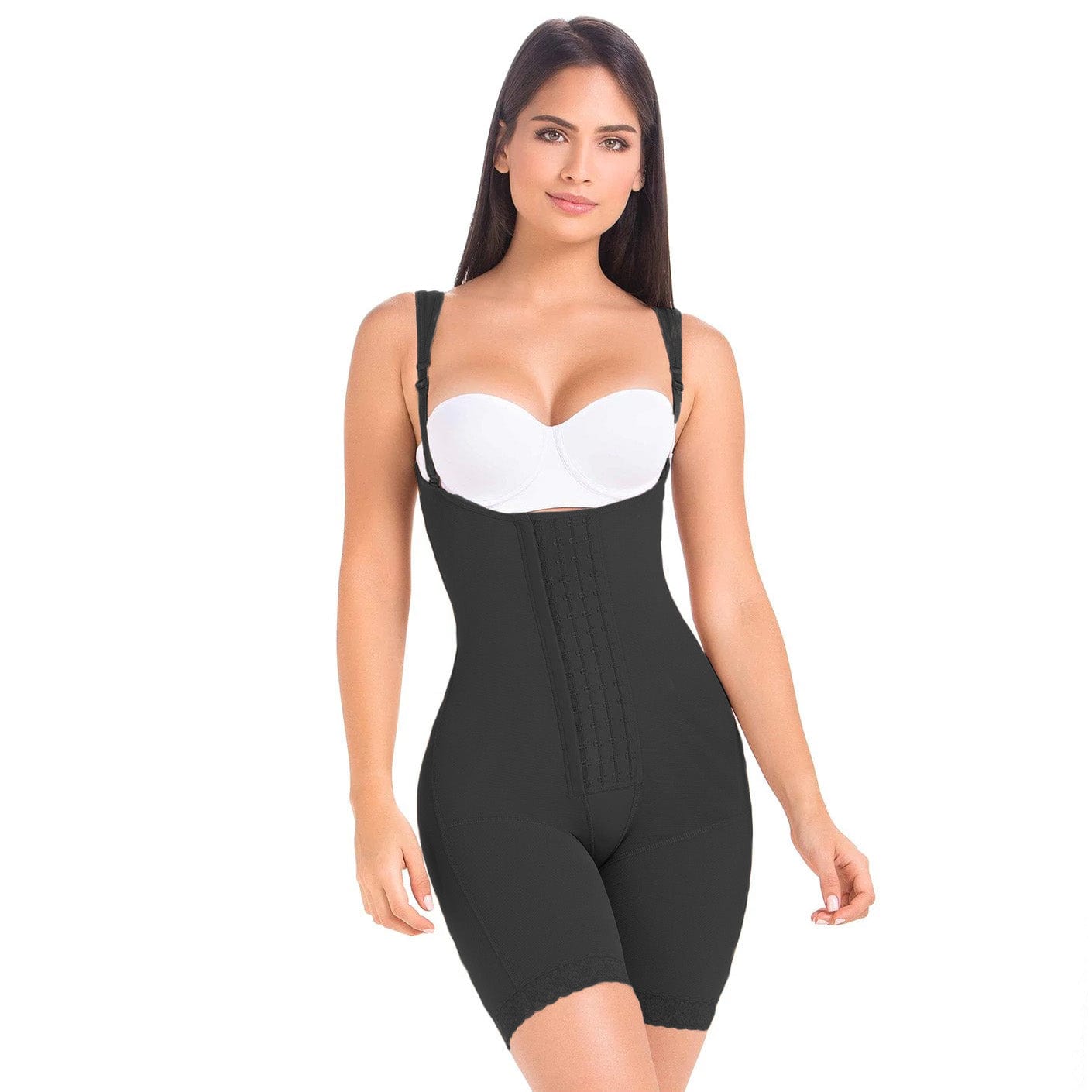 Strapless Fajas High Compression Girdle with Hooks 